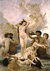 William Bouguereau Famous Paintings - Birth of Venus